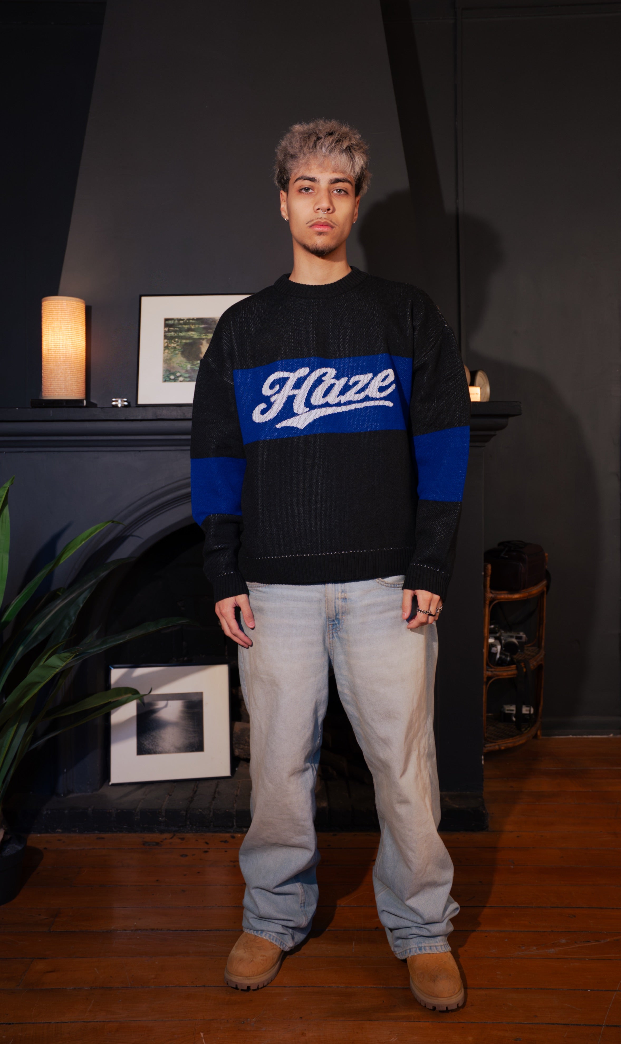 Spring Night Black Sweater