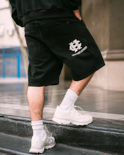 Sunday Market Short Jeans Black