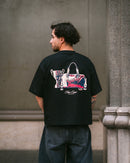 After Game Boxy Fit Tee Black