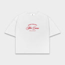 After Game Boxy Fit Tee White