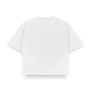 White Daily Boxy Tee