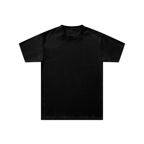 Polera básica regular negra