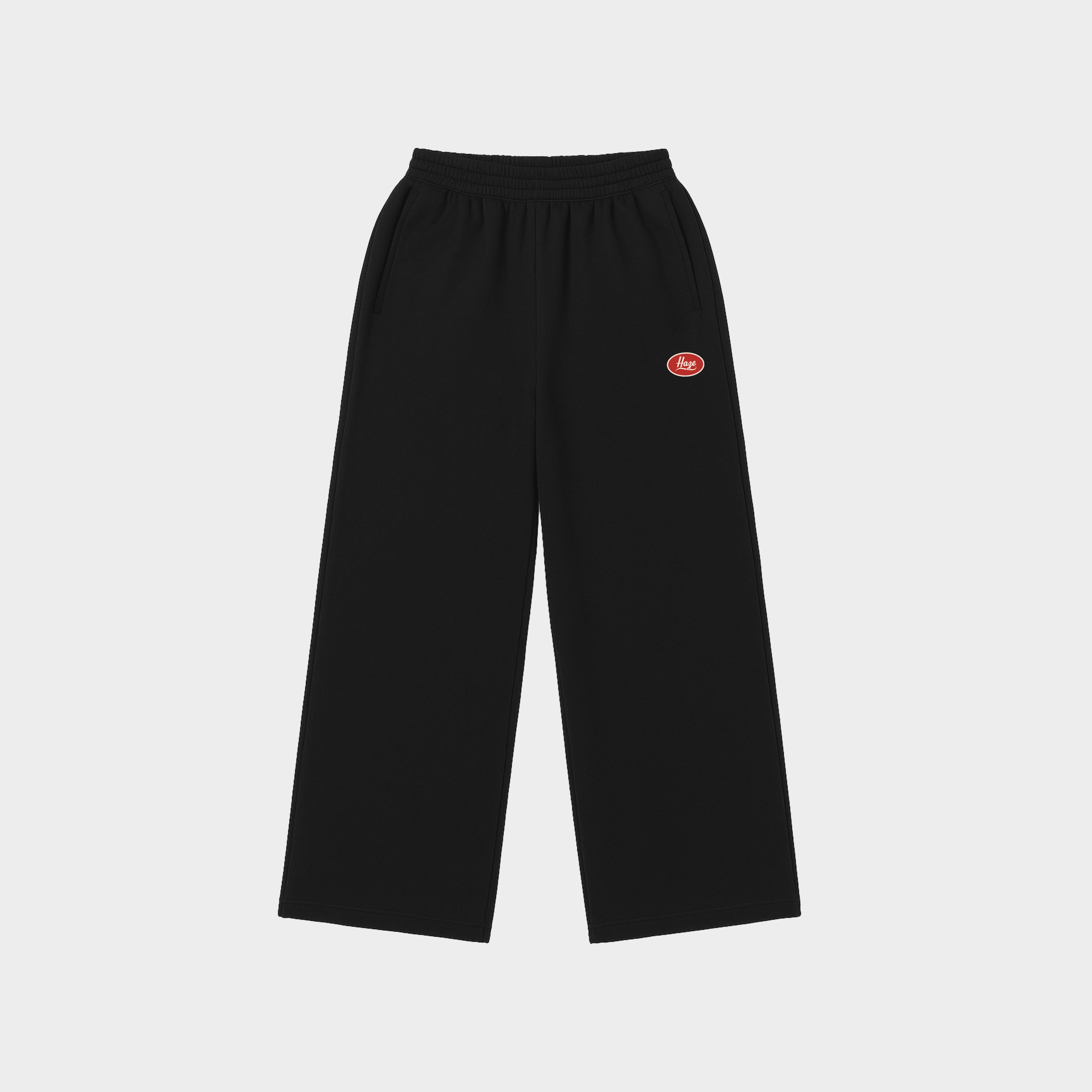 "Always On" Baggy Sweatpants Black HEAVYWEIGHT