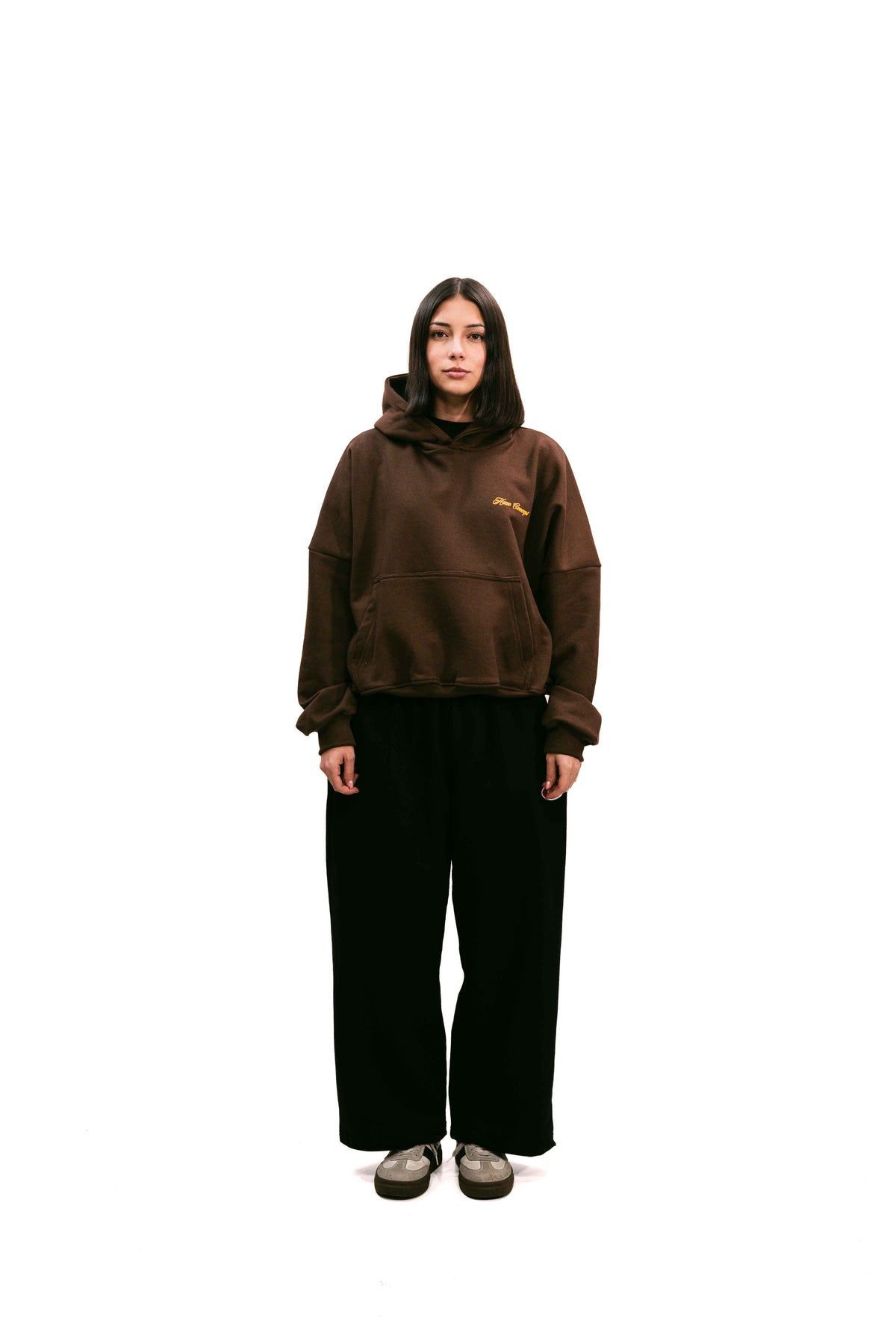 Hoodie "Shelter" Chocolate HEAVYWEIGHT