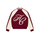 "Clubhouse" Zipper Knit Burgundy