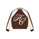 "Clubhouse" Zipper Knit Chocolate