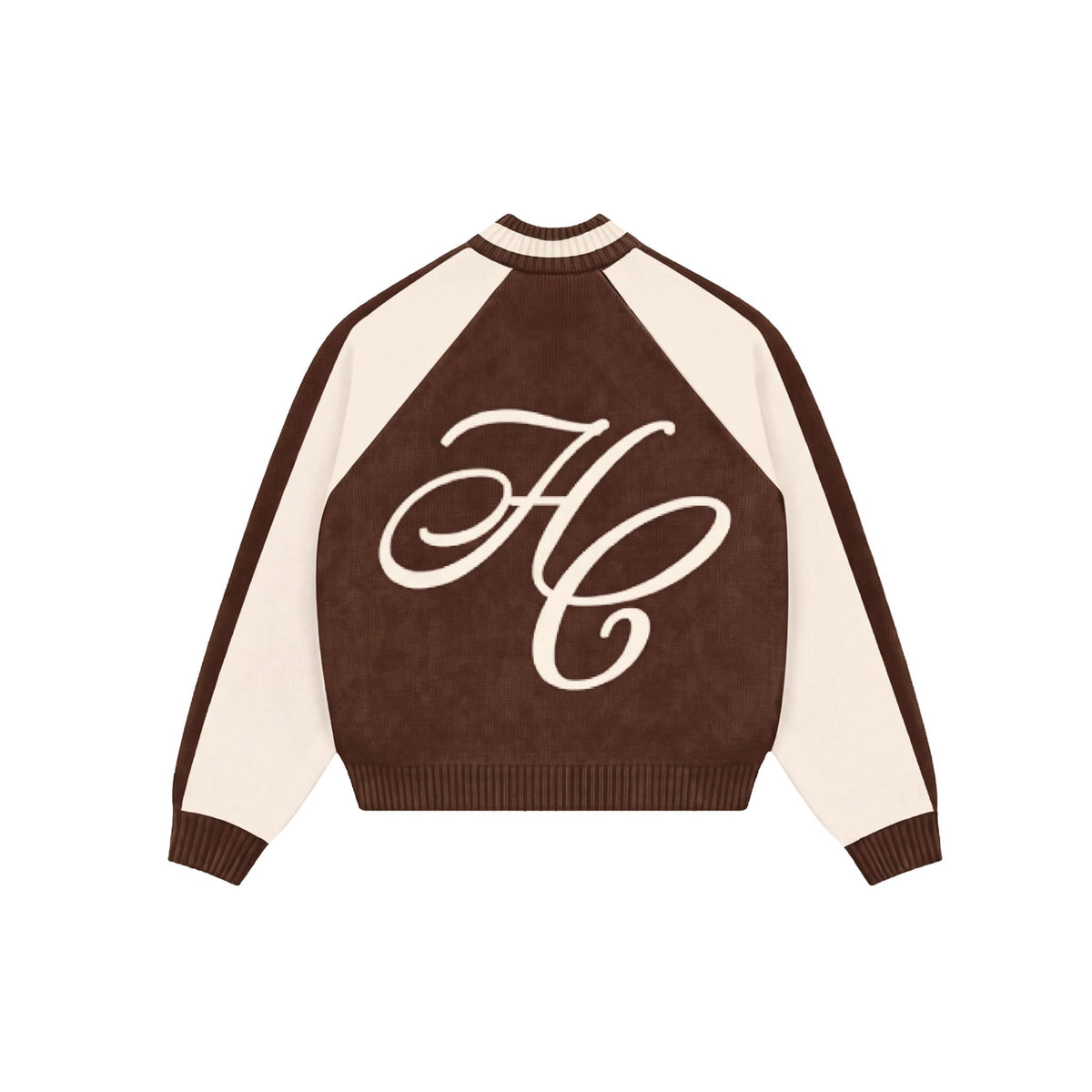 "Clubhouse" Zipper Knit Chocolate