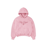 Coffee Run Boxy Fit Hoodie Pink