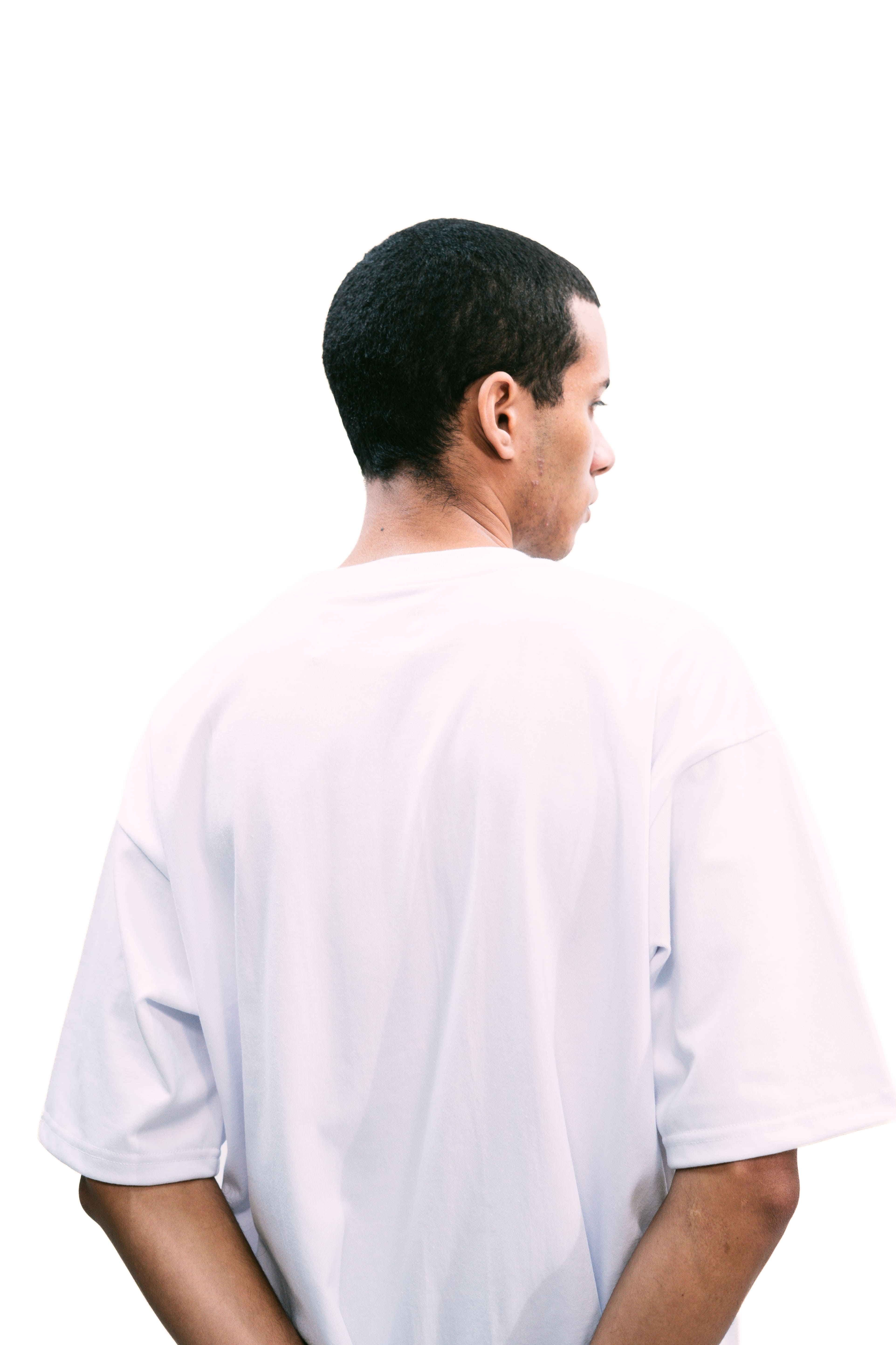 White Daily Boxy Tee