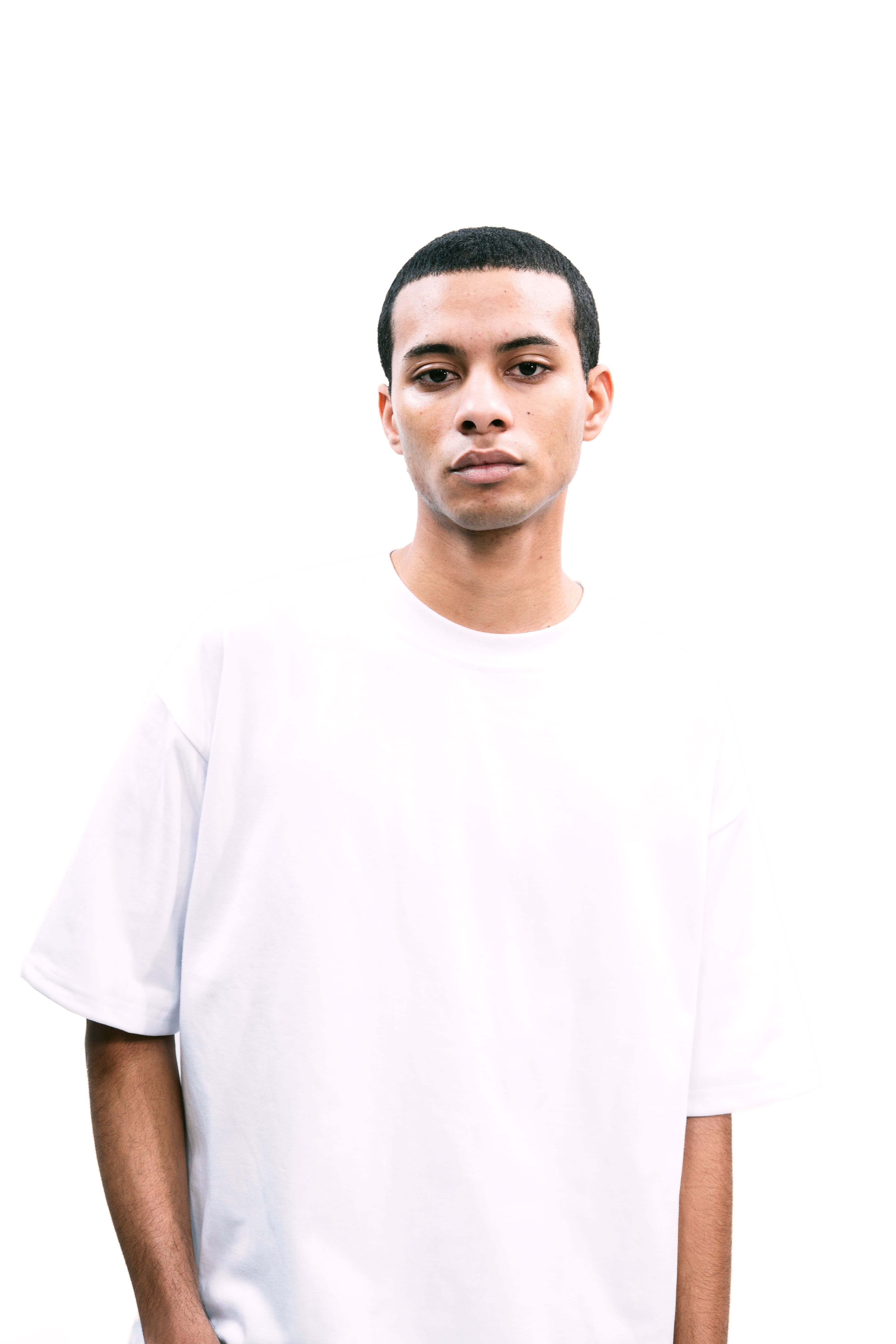 White Daily Boxy Tee