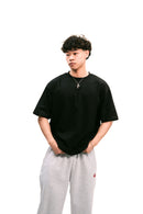 Black Daily Boxy Tee