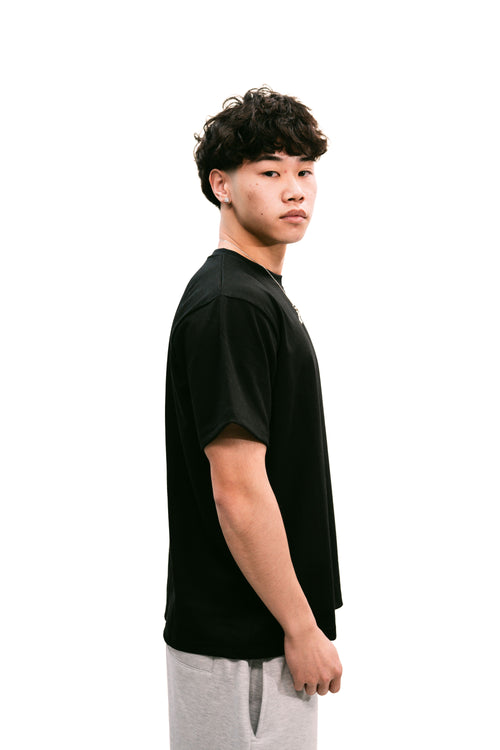 Black Daily Regular Tee