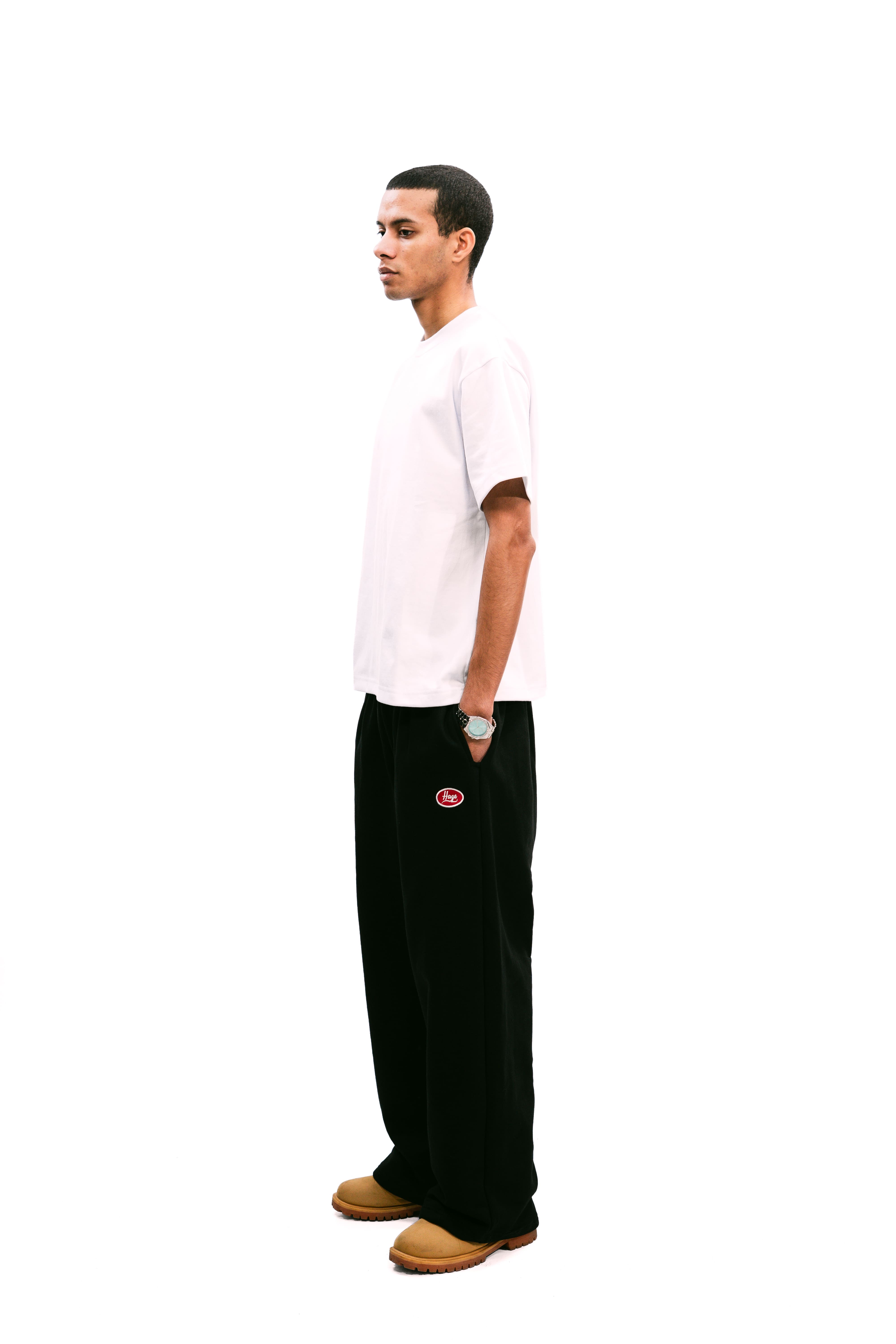 "Always On" Baggy Sweatpants Black HEAVYWEIGHT