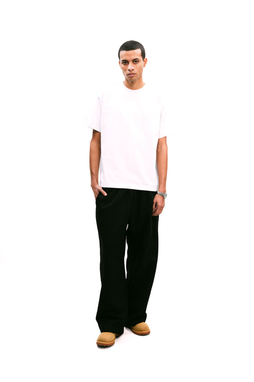 White Daily Regular Tee
