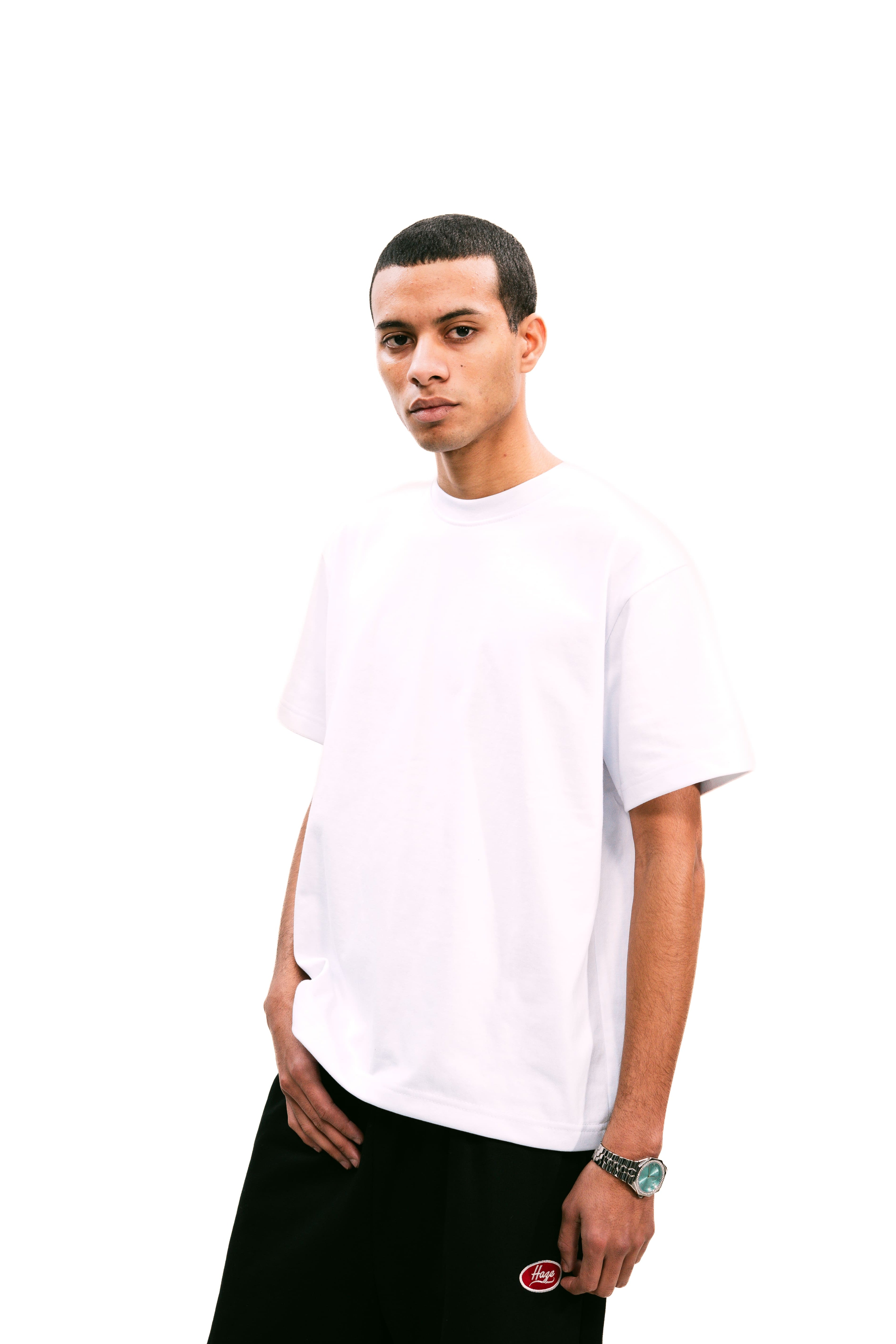 White Daily Regular Tee