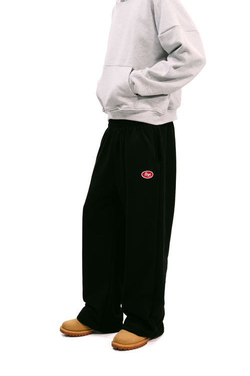 "Always On" Baggy Sweatpants Black HEAVYWEIGHT