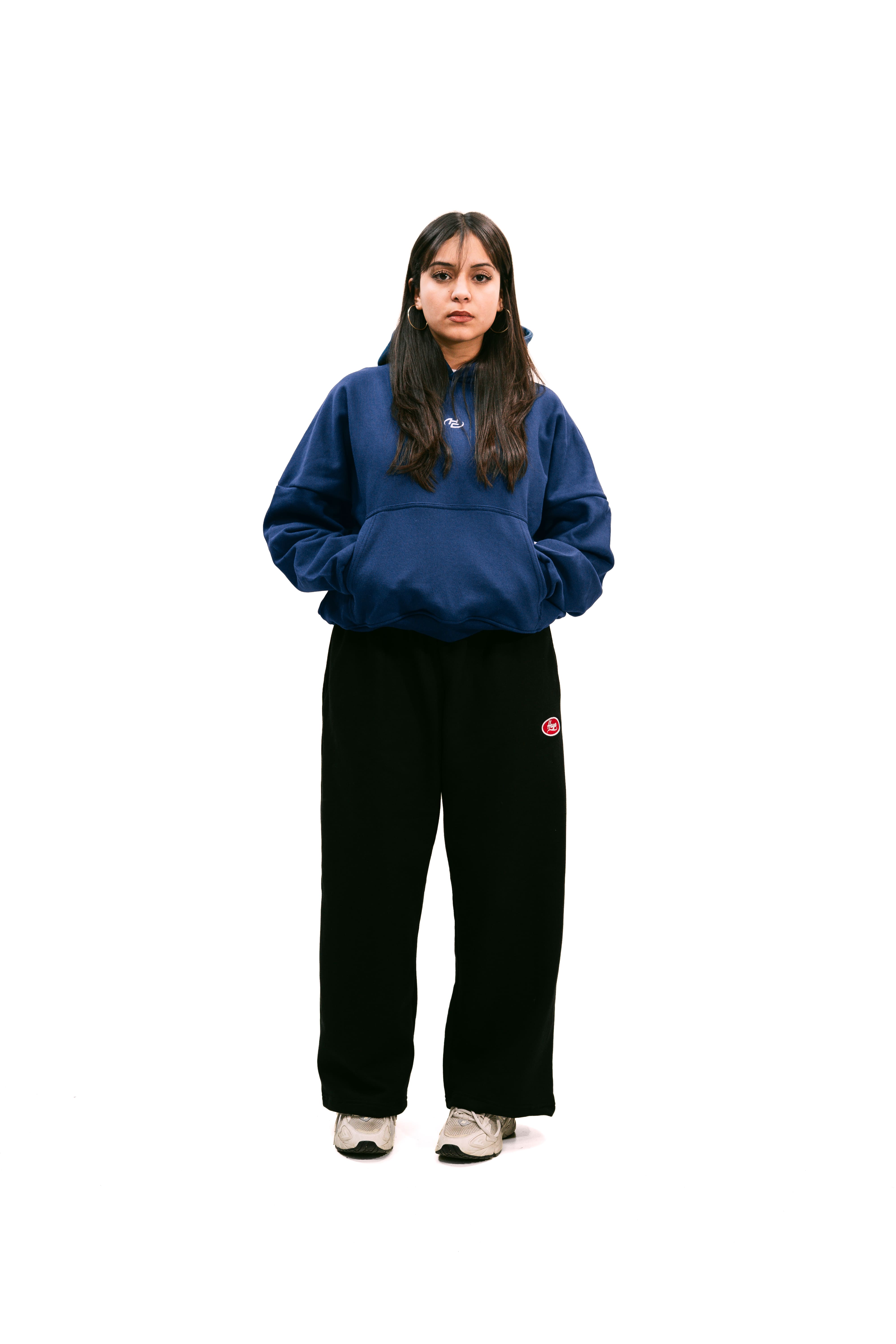 "Always On" Baggy Sweatpants Black HEAVYWEIGHT