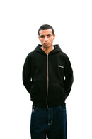 Zip Up Hoodie Black HEAVYWEIGHT