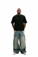 Black Daily Boxy Tee