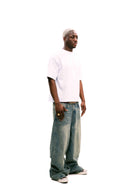 White Daily Boxy Tee