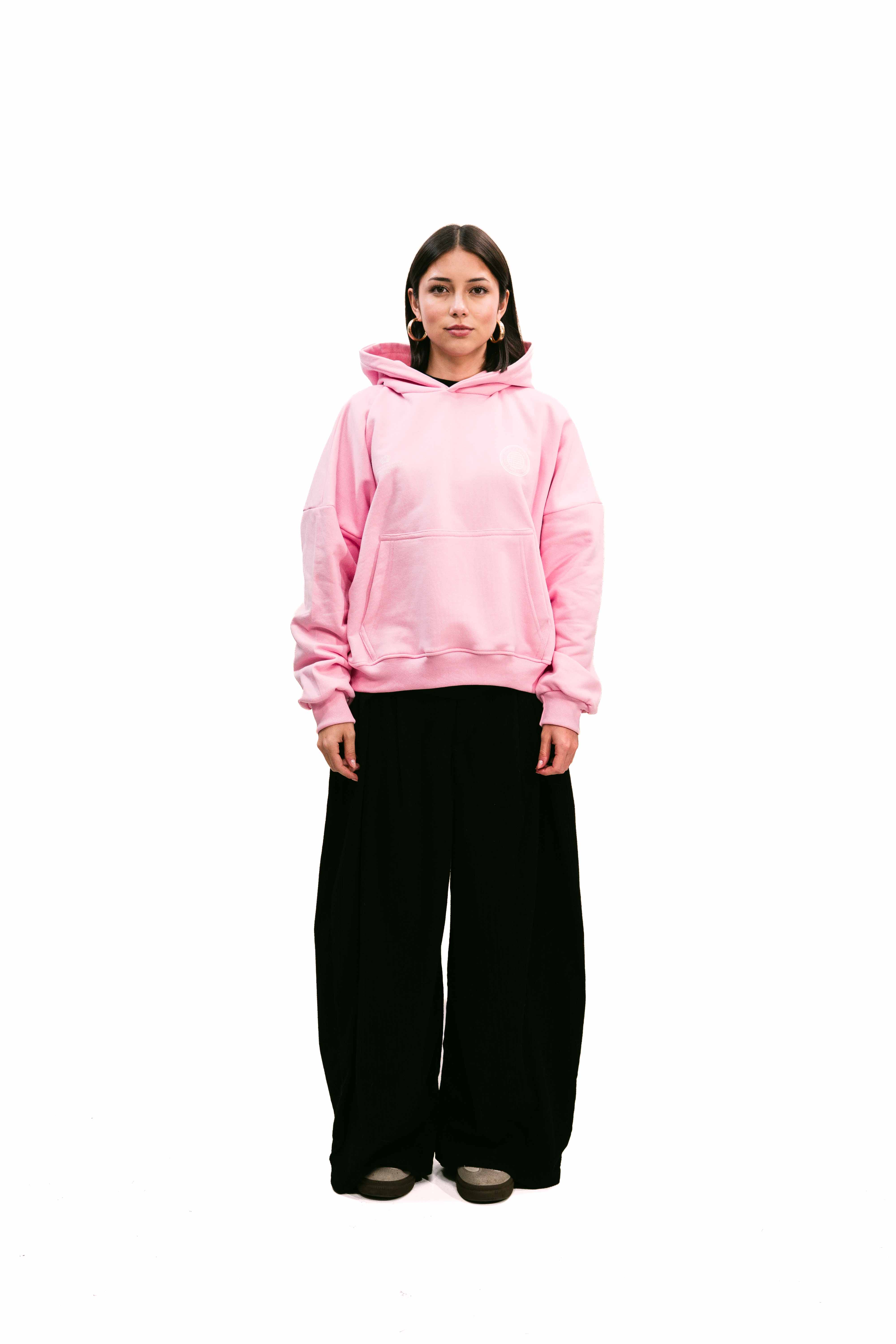 Hoodie "The Locals" Pink