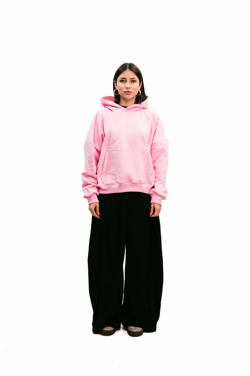 Hoodie "The Locals" Pink