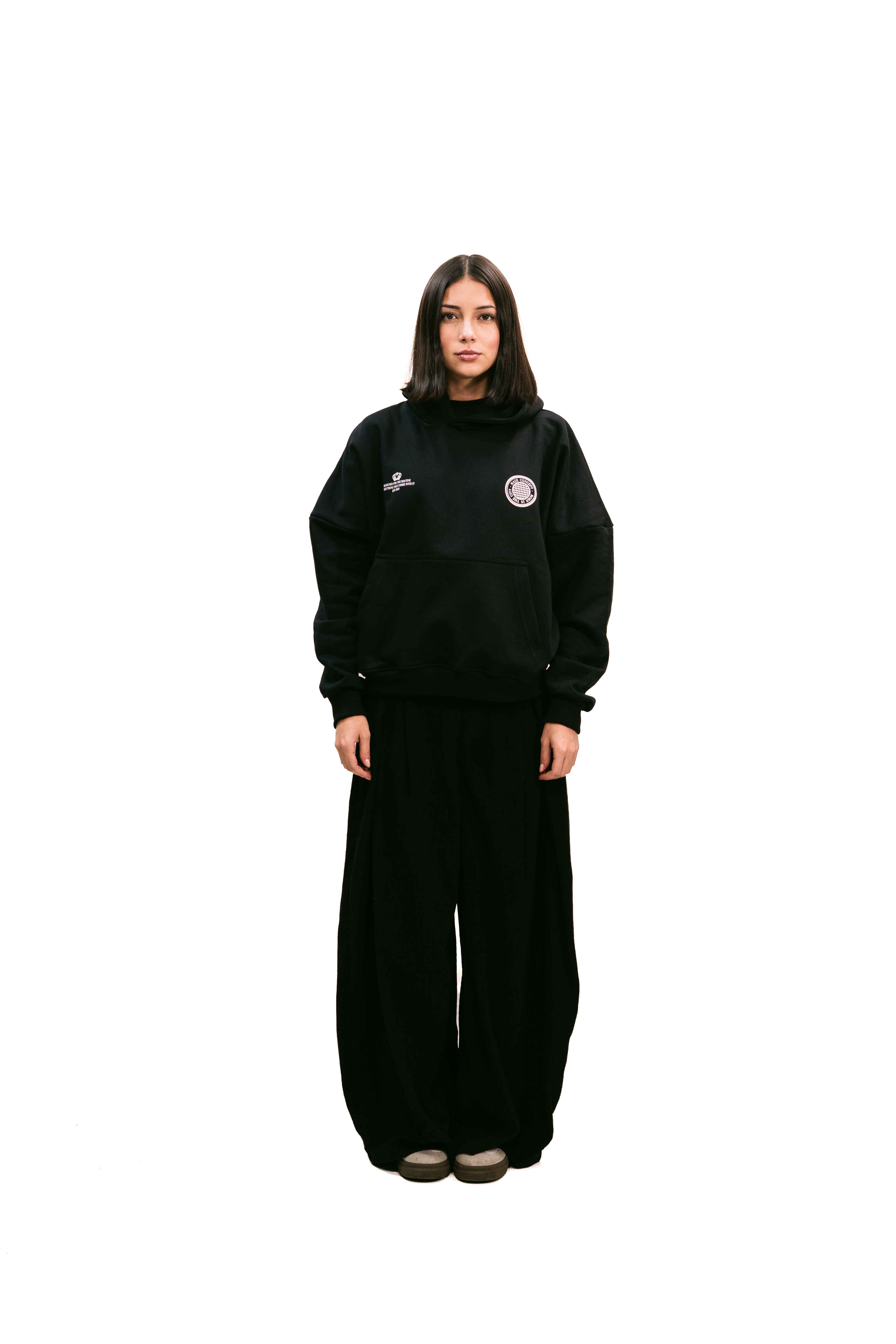 Hoodie "The Locals" Black HEAVYWEIGHT
