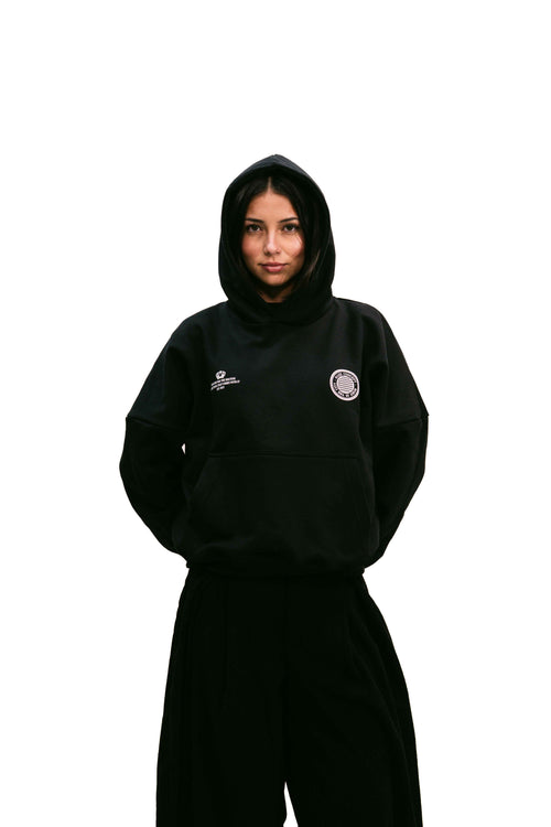 Hoodie "The Locals" Black HEAVYWEIGHT