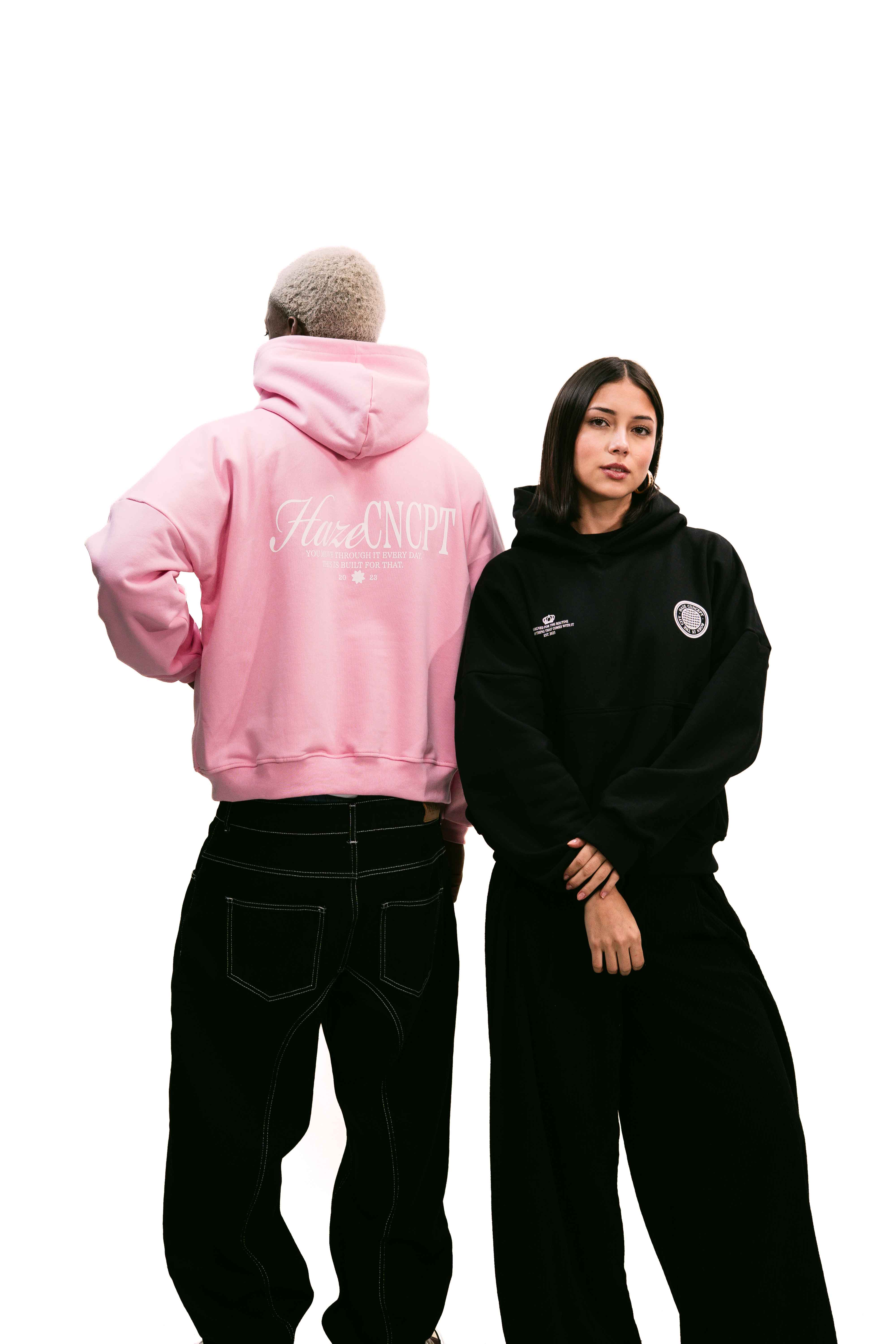 Hoodie "The Locals" Pink
