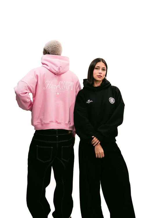 Hoodie "The Locals" Pink