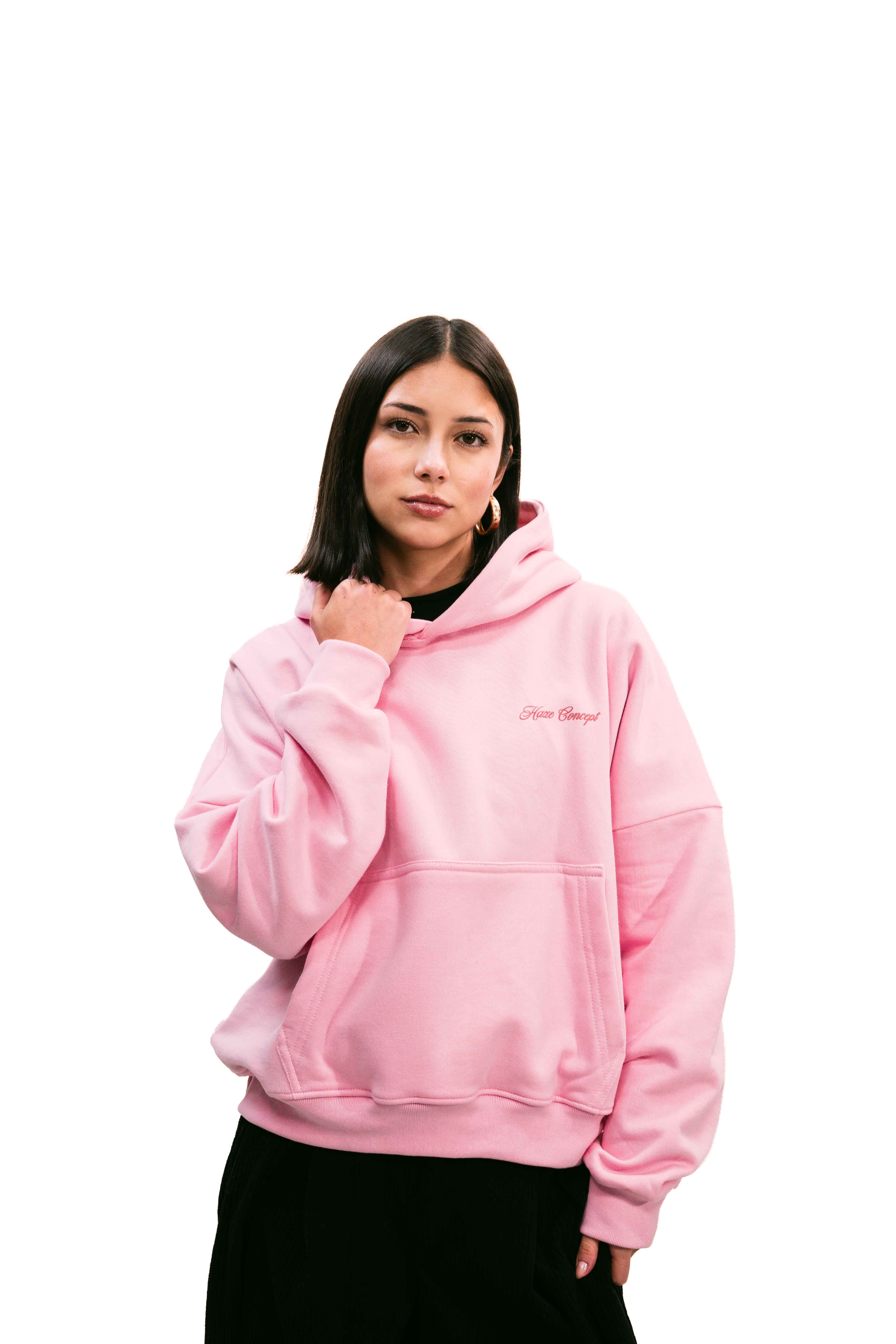 Hoodie "Shelter" Pink