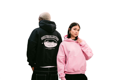 Hoodie "Shelter" Black