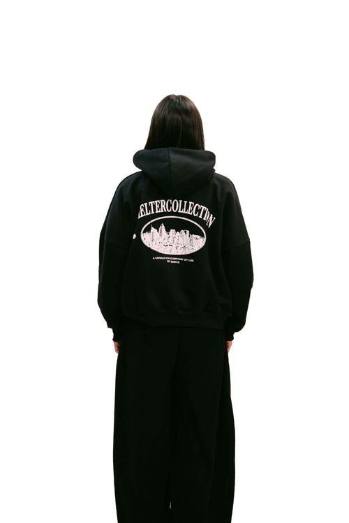 Hoodie "Shelter" Black
