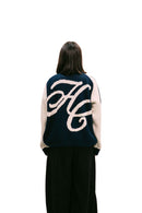"Clubhouse" Zipper Knit Navy