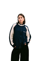 "Clubhouse" Zipper Knit Navy