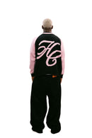 "Clubhouse" Zipper Knit Black