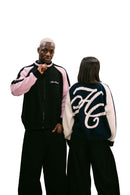 "Clubhouse" Zipper Knit Navy