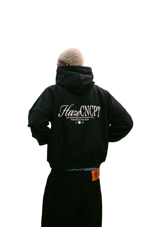 Hoodie "The Locals" Black HEAVYWEIGHT