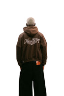 Hoodie "The Locals" Chocolate
