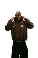Hoodie "The Locals" Chocolate