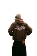 Hoodie "The Locals" Chocolate