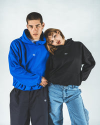 Boxy Fit Hoodie Black