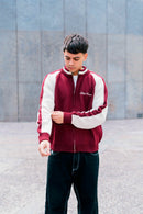 "Clubhouse" Zipper Knit Burgundy