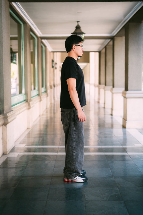 Black Daily Regular Tee