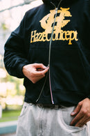 First Date Double Zip Black