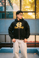 First Date Double Zip Black