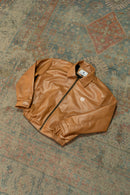 Haze Leather Jacket Camel