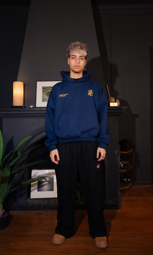 Buzo Baggy "Always on Sweatpants" negro con bordado por delante