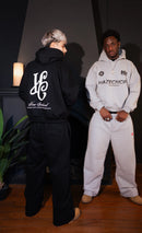 "Always On" Baggy Sweatpants Melange Grey