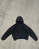 Boxy Fit Hoodie "Acid" Black